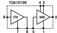 Tda1013b схема включения в телевизоре