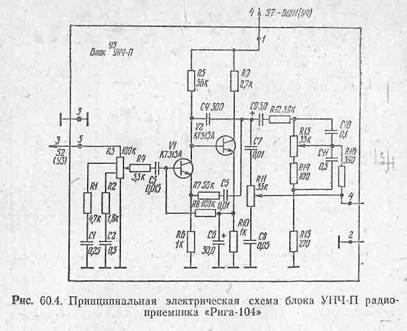Рига 104 схема. Блок УКВ радиоприемника Рига 104. Схема блока УКВ Рига 104. Схема блока питания приемника Рига 104