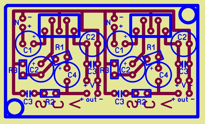 2003 усилитель схема