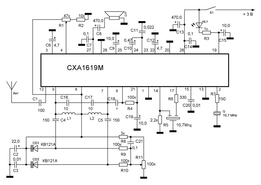 Kb 409ac принципиальная схема