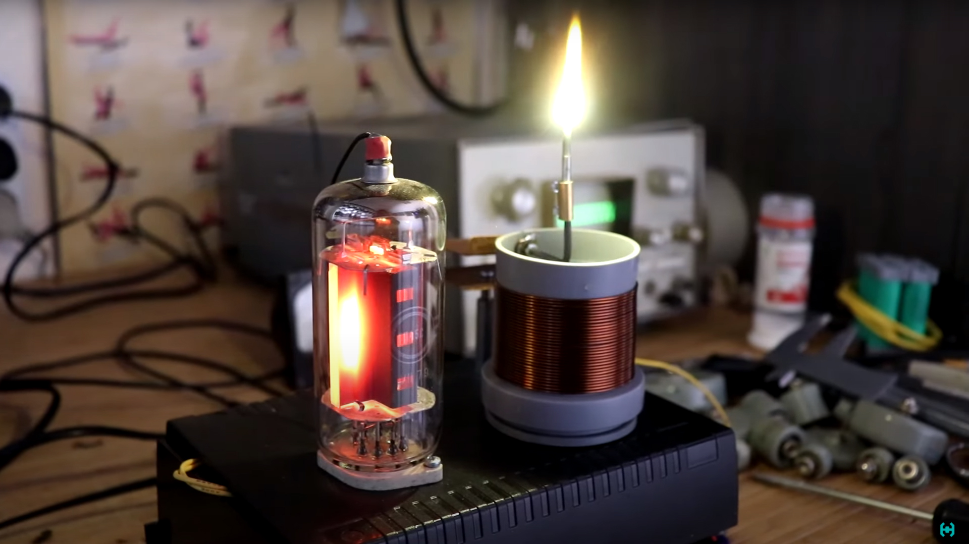 генератор факельного разряда схема. генератор факельного разряда на 6п45с. раскаленная радиолампа. факельник на 6п45с. факельник на гу-50.