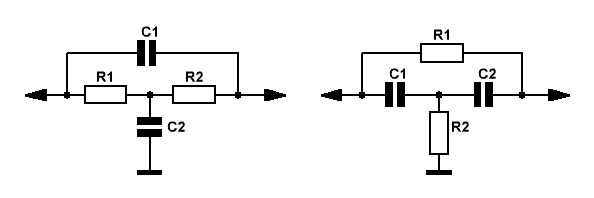 Схема rc фильтра