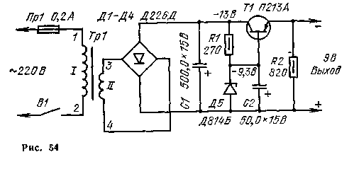 Схема блока питания 9 вольт. Блок питания на п214. Блок питания на п213. Блок питания на транзисторе п214. ТВК 110 л2 блок питания регулируемый схема.