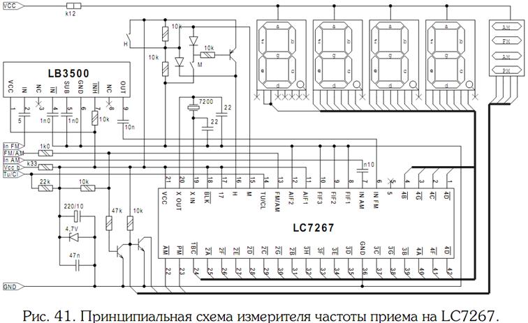 Lc7932 схема включения