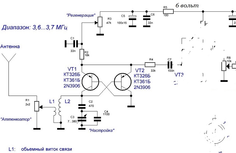 Регенератор рандомных. Регенеративный кв приемник схема. Регенеративный приемник схема электрическая принципиальная. Регенеративный приёмник Ванюша схема.